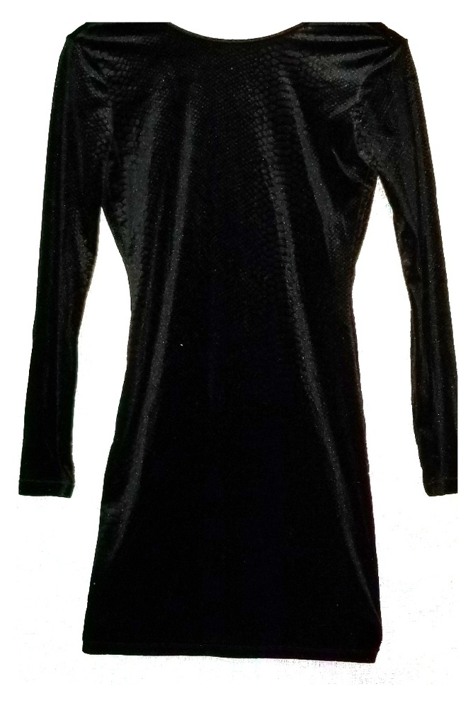 VELVET Black Mini Dress